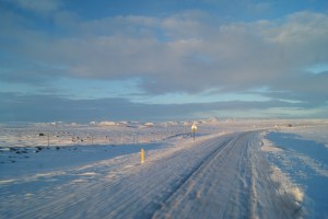Snow covered roads