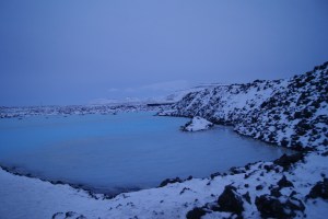 Blue Lagoon at night